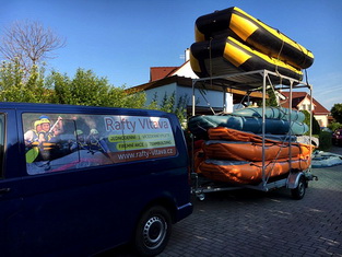 RAFT AND BOAT RENTAL VLTAVA - CK ČESKÝ KRUMLOV - VLTAVA RAFTING