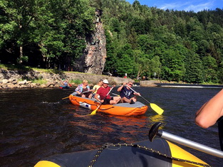 RAFT AND BOAT RENTAL VLTAVA - CK ČESKÝ KRUMLOV - VLTAVA RAFTING